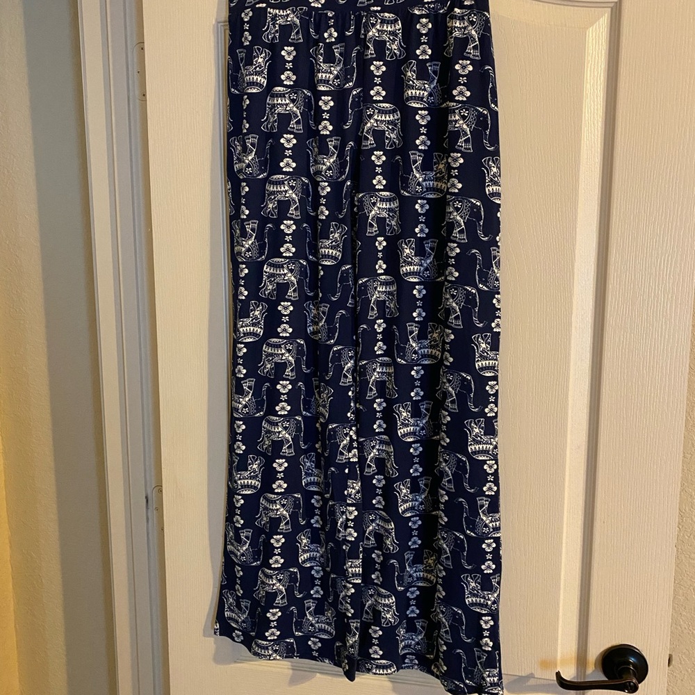 NWT Blue Elephant print lounge pants